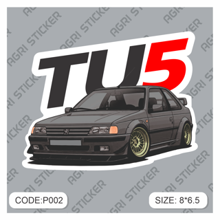استیکر پژو 405 TU5(کد P002)