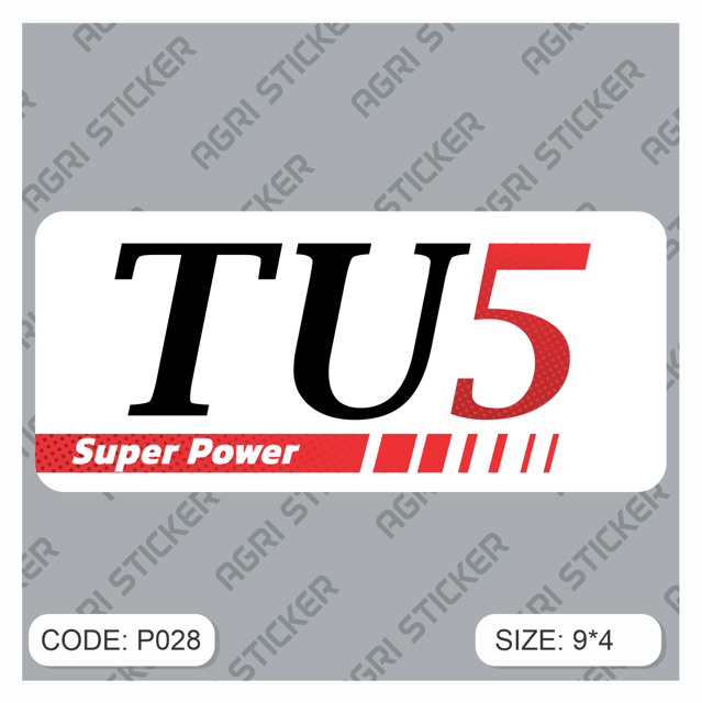 برچسپ مخصوص ماشین موتور TU5(کد P028)